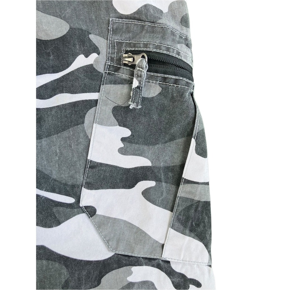 Military Cargo Pants Mens Urban Camoouflage Pattern Trouser, Size 38 Streetwear - Picture 7 of 10